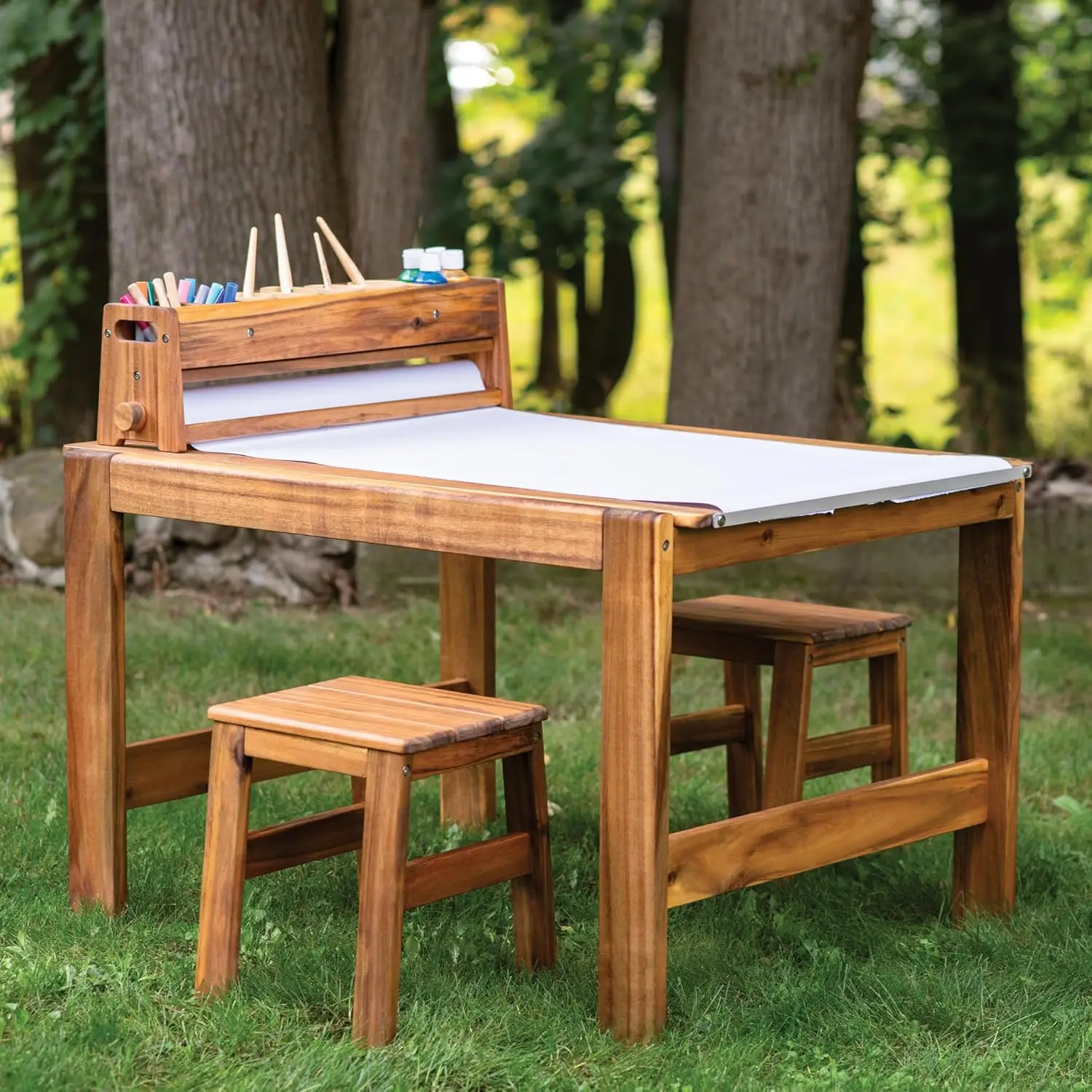 Kids Outdoor Table And Chairs - طقم طاولة وكرسي أكاديا للأنشطة الخارجية: