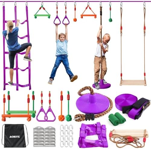 Kids Outdoor Monkey Bars - مسار عقبات للأطفال - حبل مشدود