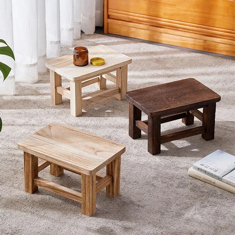 Kids Outdoor Table And Chairs - كرسي خشبي صلب للكبار لتغيير الأحذية،