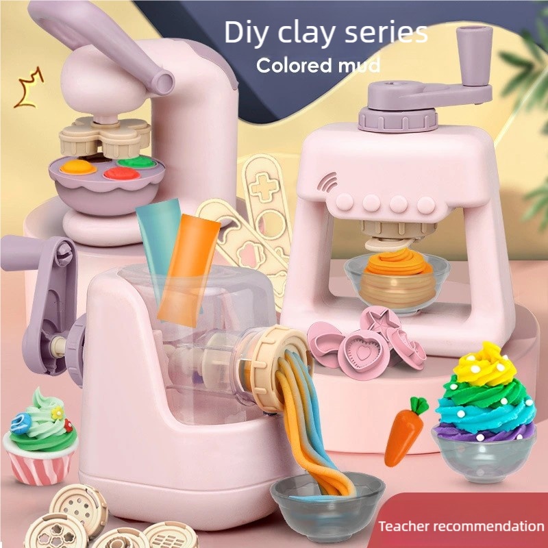 Kids Outdoor Kitchen Accessories - مجموعة صلصال للأطفال الصغار، آلة صنع
