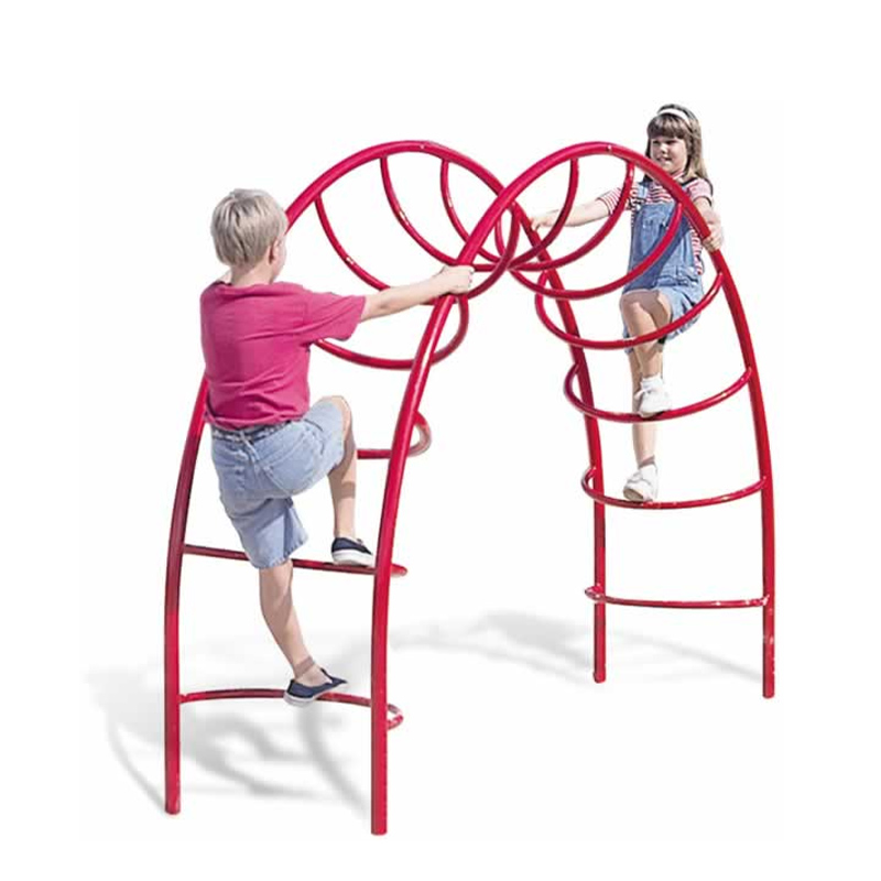 Kids Outdoor Monkey Bars - معدات ملعب تسلق الحبال الخارجية من
