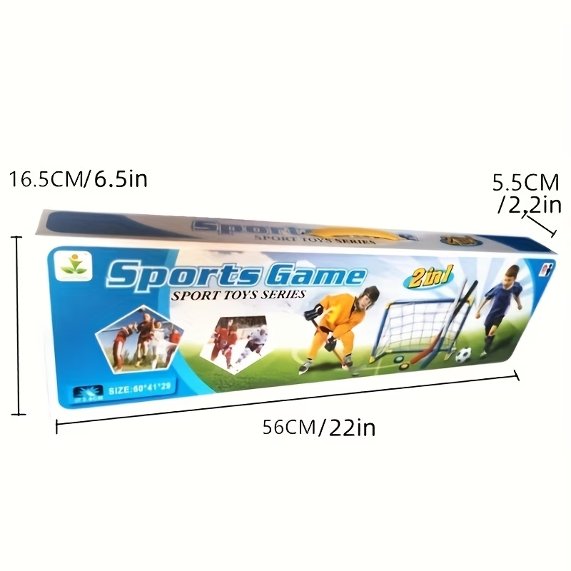 مجموعة ألعاب رياضية 2 في 1 للأ - مراجعة Kids Outdoor Hockey Set وسعره