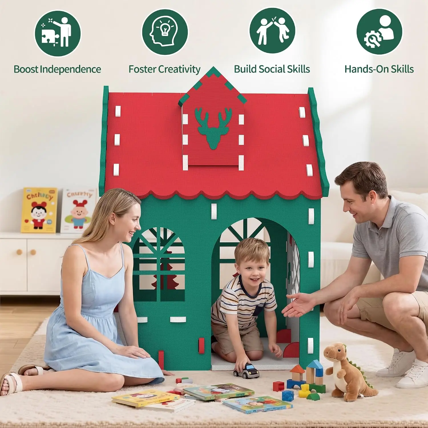 بيت لعب للأطفال بتصميم مطبخ، م - مراجعة Kids Outdoor House With Kitchen وسعره