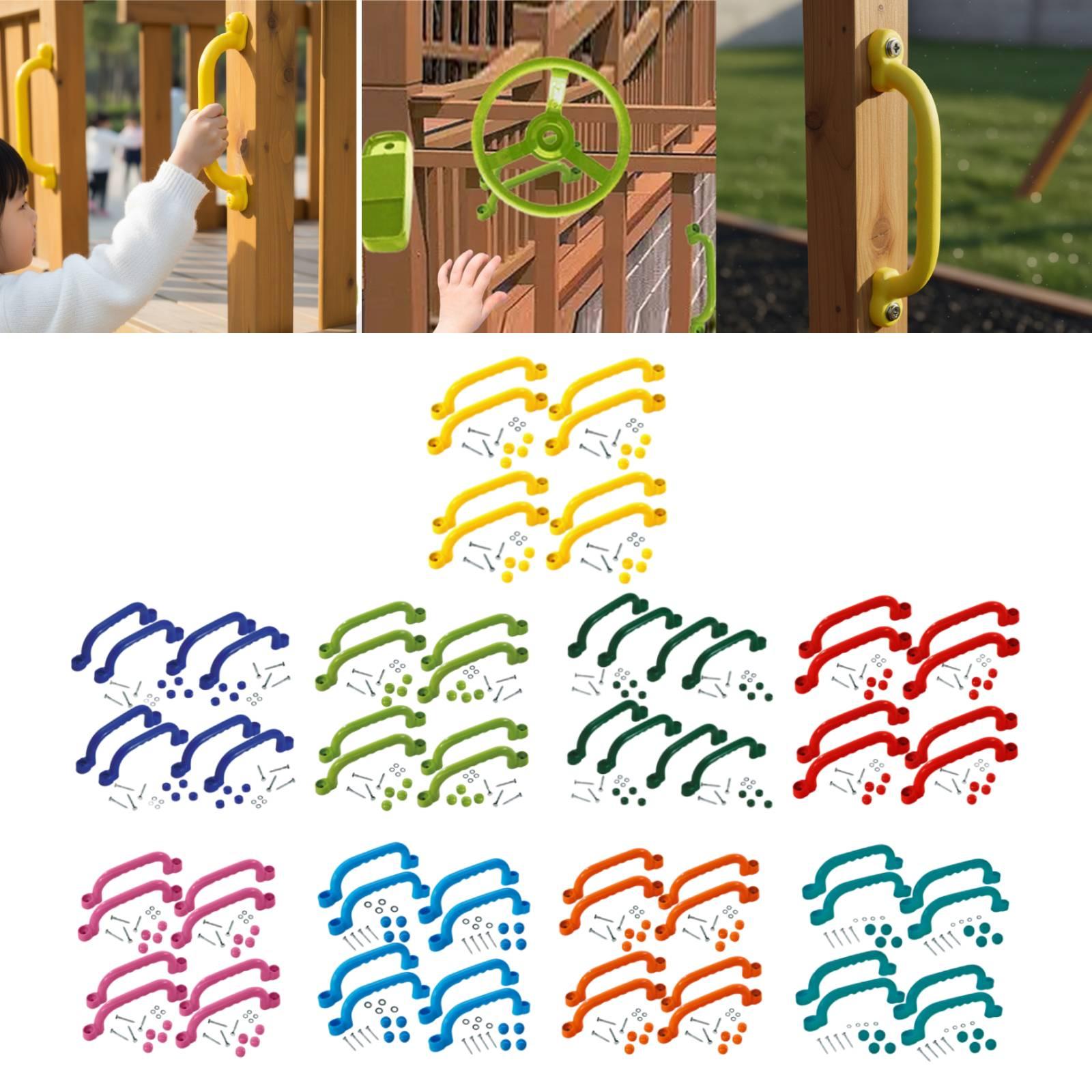 8 مقابض تسلق للأطفال، هدايا لل - مراجعة Kids Outdoor House Accessories وسعره