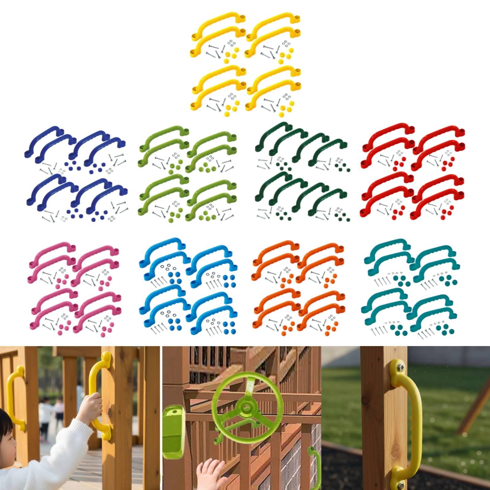 8 مقابض تسلق للأطفال، هدايا لل - مراجعة Kids Outdoor House Accessories وسعره