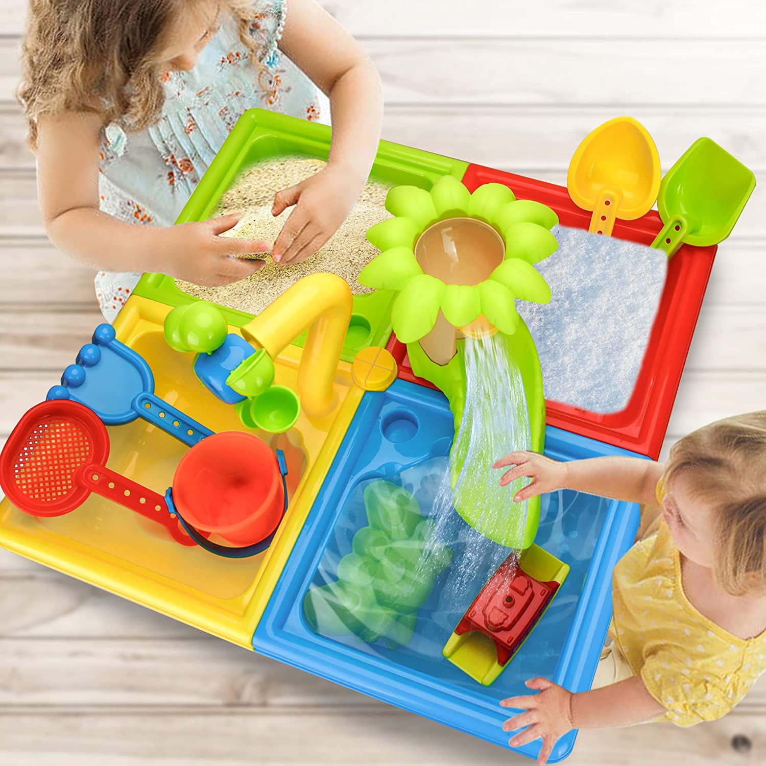 ألعاب لعب على الشاطئ والرمال ل - مراجعة Kids Outdoor Water Play وسعره