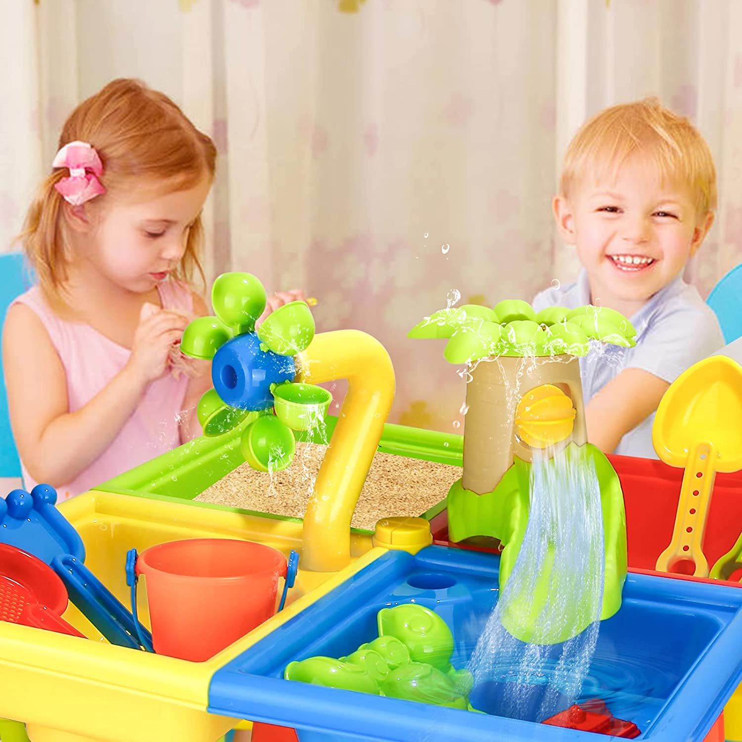 ألعاب لعب على الشاطئ والرمال ل - مراجعة Kids Outdoor Water Play وسعره