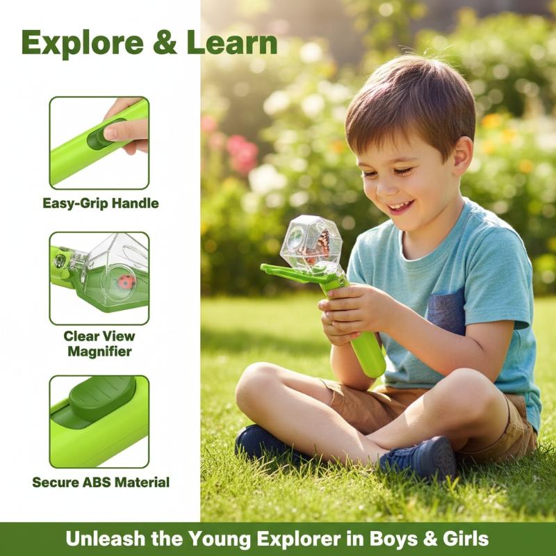 صندوق لصيد الحشرات ومشاهدة الح - مراجعة Kids Outdoor Education وسعره