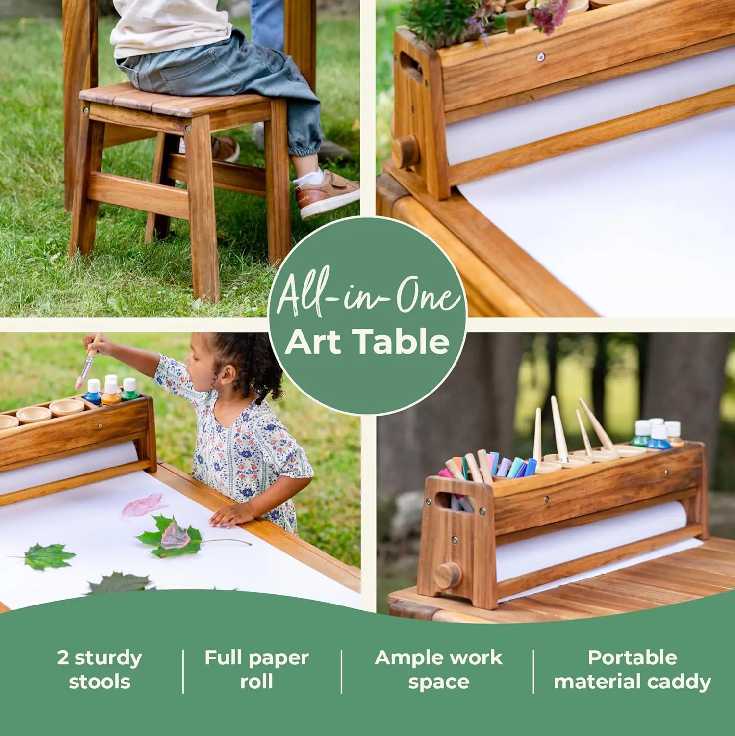 طقم طاولة وكرسي أكاديا للأنشطة - مراجعة Kids Outdoor Table And Chairs وسعره