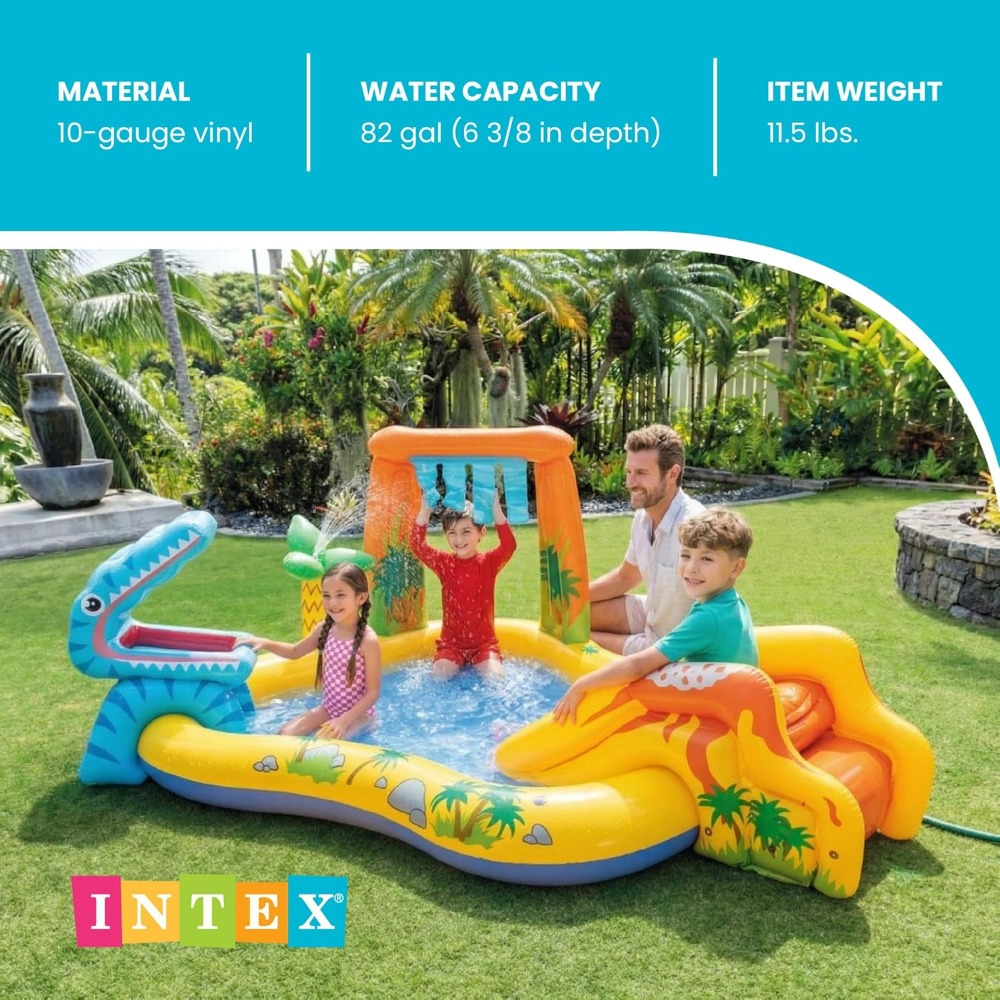 مركز ألعاب ديناصورات قابل للنف - مراجعة Kids Outdoor Activity Centre وسعره