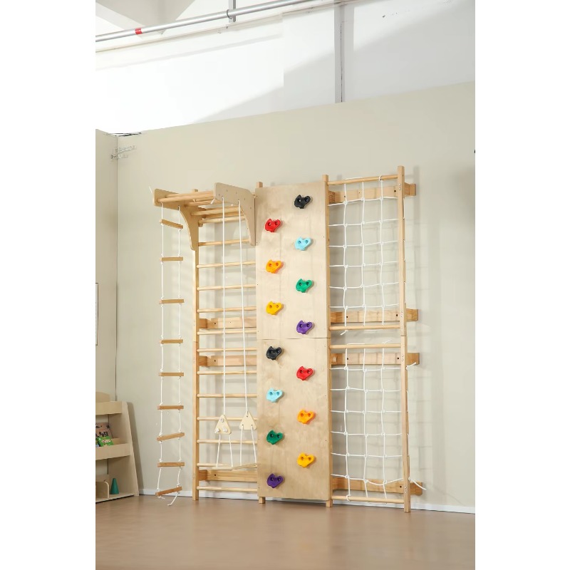 إطار تسلق خشبي للأطفال للاستخد - مراجعة Kids Outdoor Monkey Bars وسعره