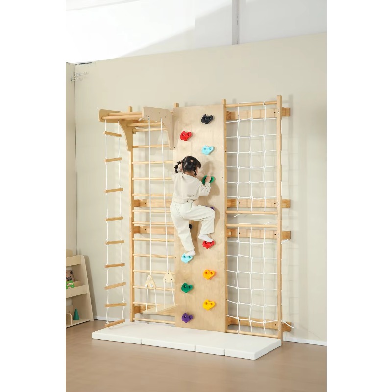إطار تسلق خشبي للأطفال للاستخد - مراجعة Kids Outdoor Monkey Bars وسعره