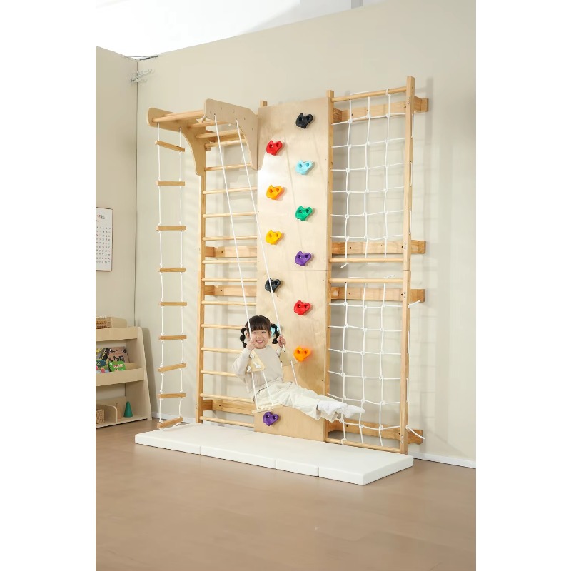 إطار تسلق خشبي للأطفال للاستخد - مراجعة Kids Outdoor Monkey Bars وسعره