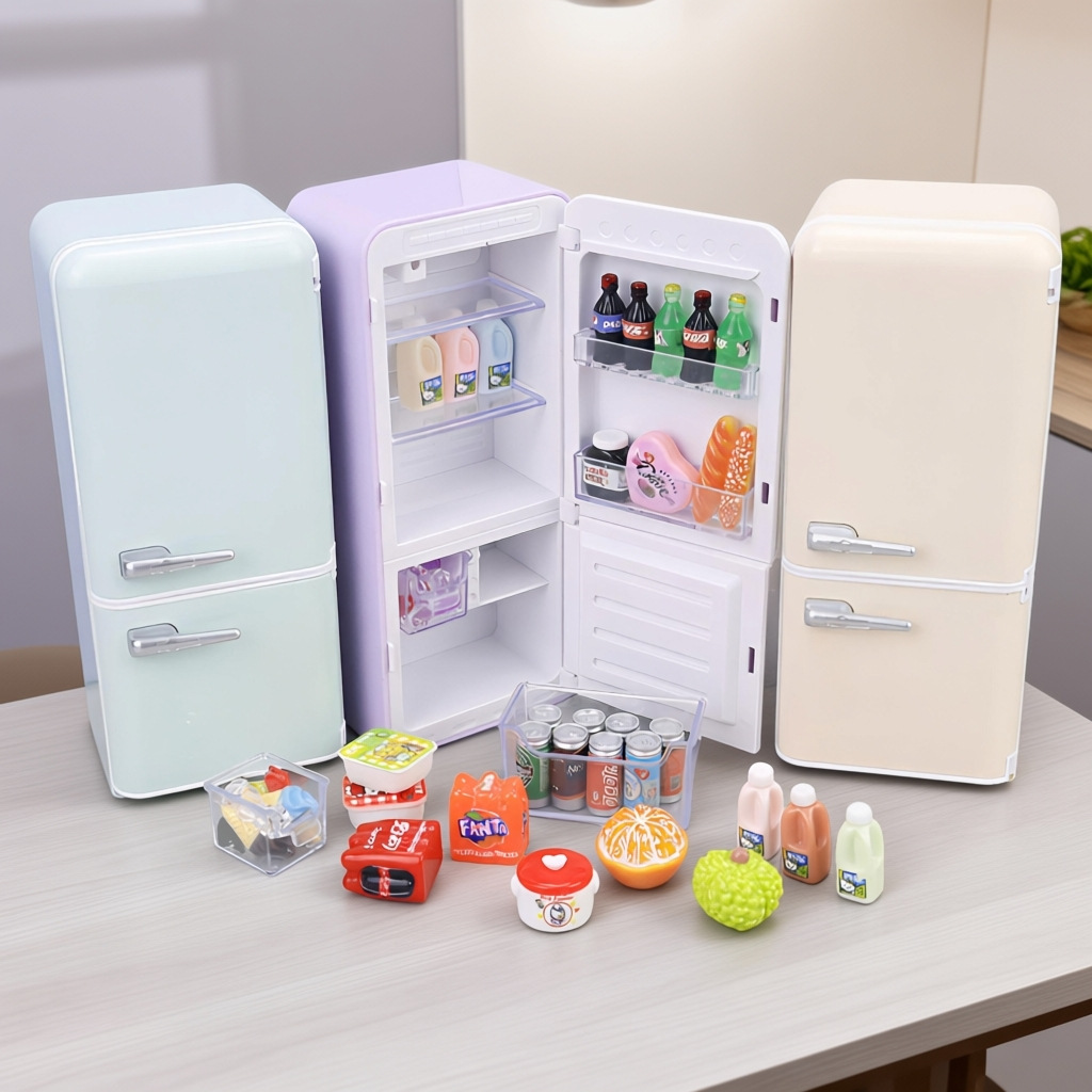 مجموعة لعب ثلاجة صغيرة للأطفال - مراجعة Kids Outdoor Kitchen Accessories وسعره