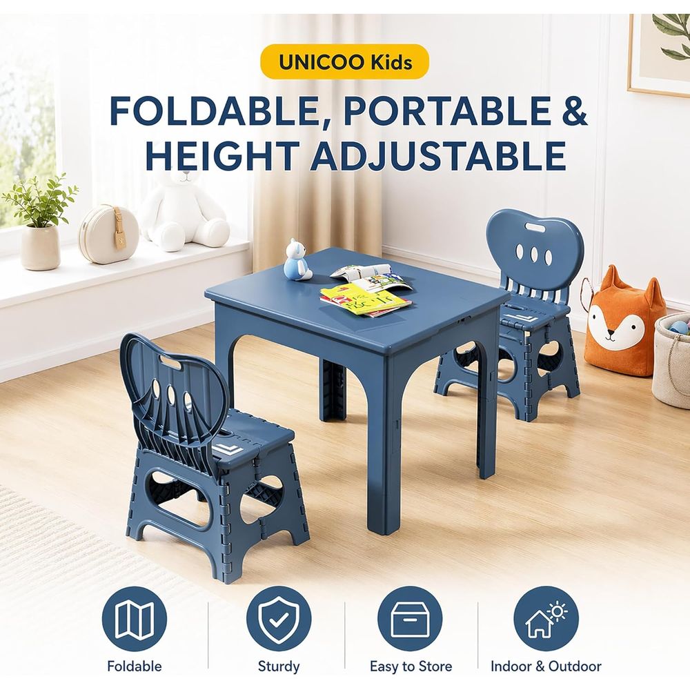 طقم طاولة وكراسي قابلة للطي، ط - مراجعة Kids Outdoor Table And Chairs وسعره