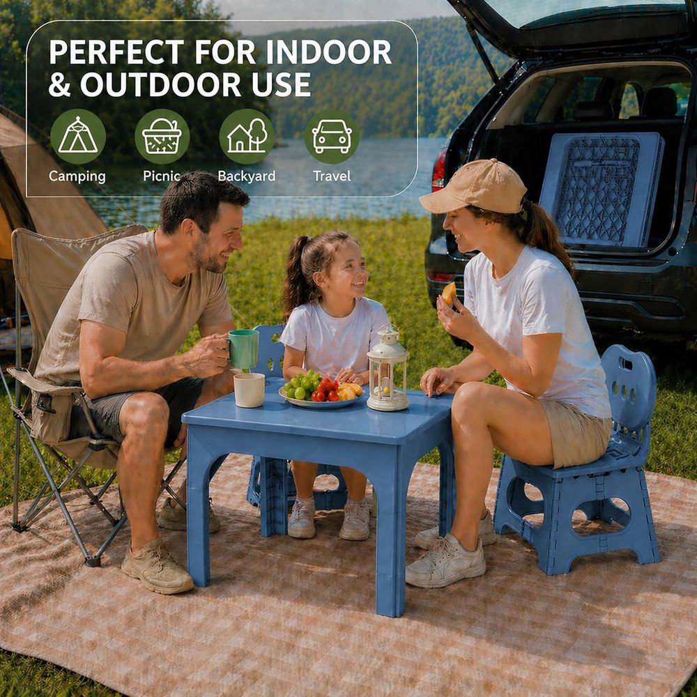 طقم طاولة وكراسي قابلة للطي، ط - مراجعة Kids Outdoor Table And Chairs وسعره