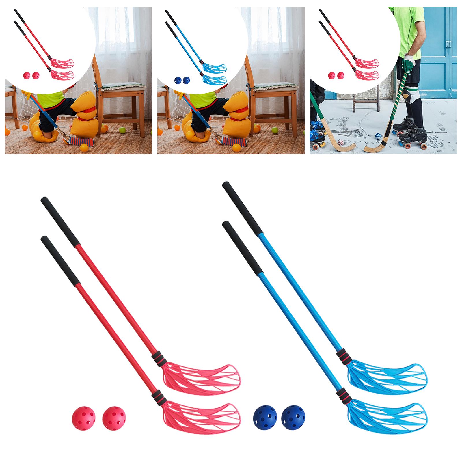 عصي هوكي الأرضية، أداة تدريب ح - مراجعة Kids Outdoor Hockey Set وسعره