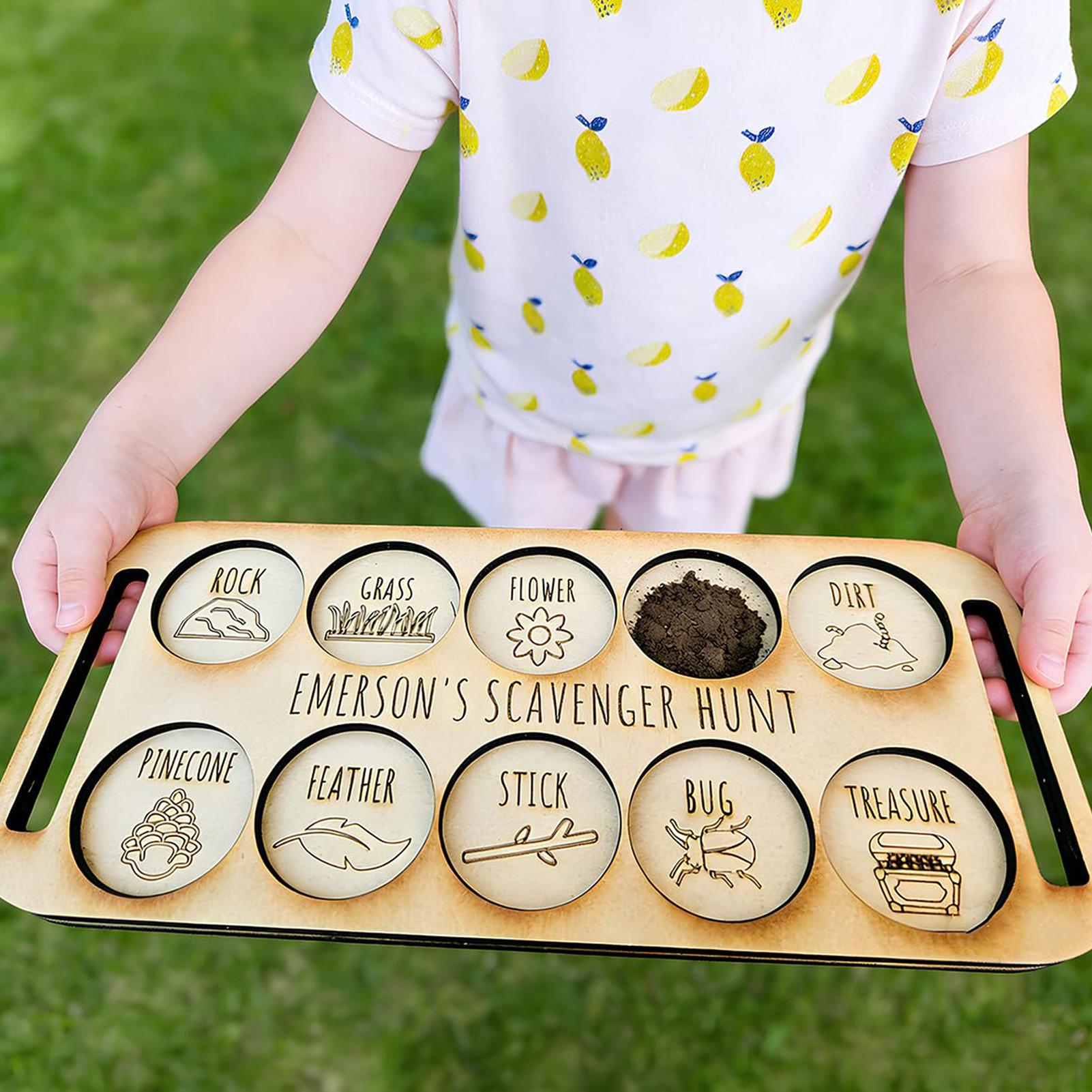 لعبة البحث عن الكنوز للأطفال،  - مراجعة Kids Outdoor Nature Scavenger Hunt وسعره