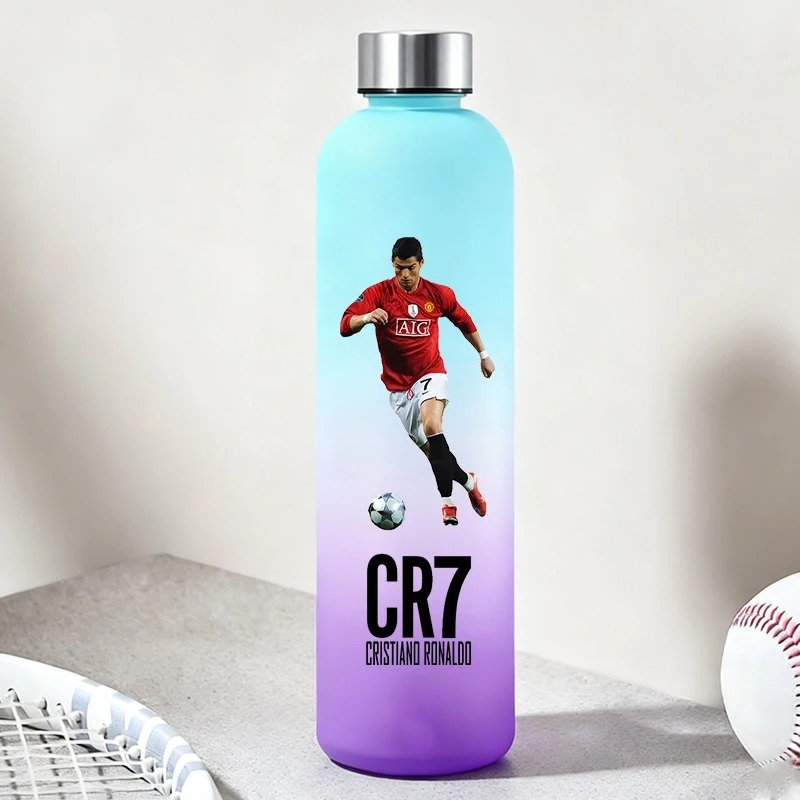 900 مللي CR7 زجاجات مياه عادية - مراجعة Kids Outdoor Kitchen Accessories وسعره