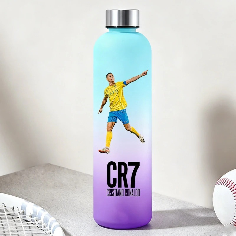 900 مللي CR7 زجاجات مياه عادية - مراجعة Kids Outdoor Kitchen Accessories وسعره