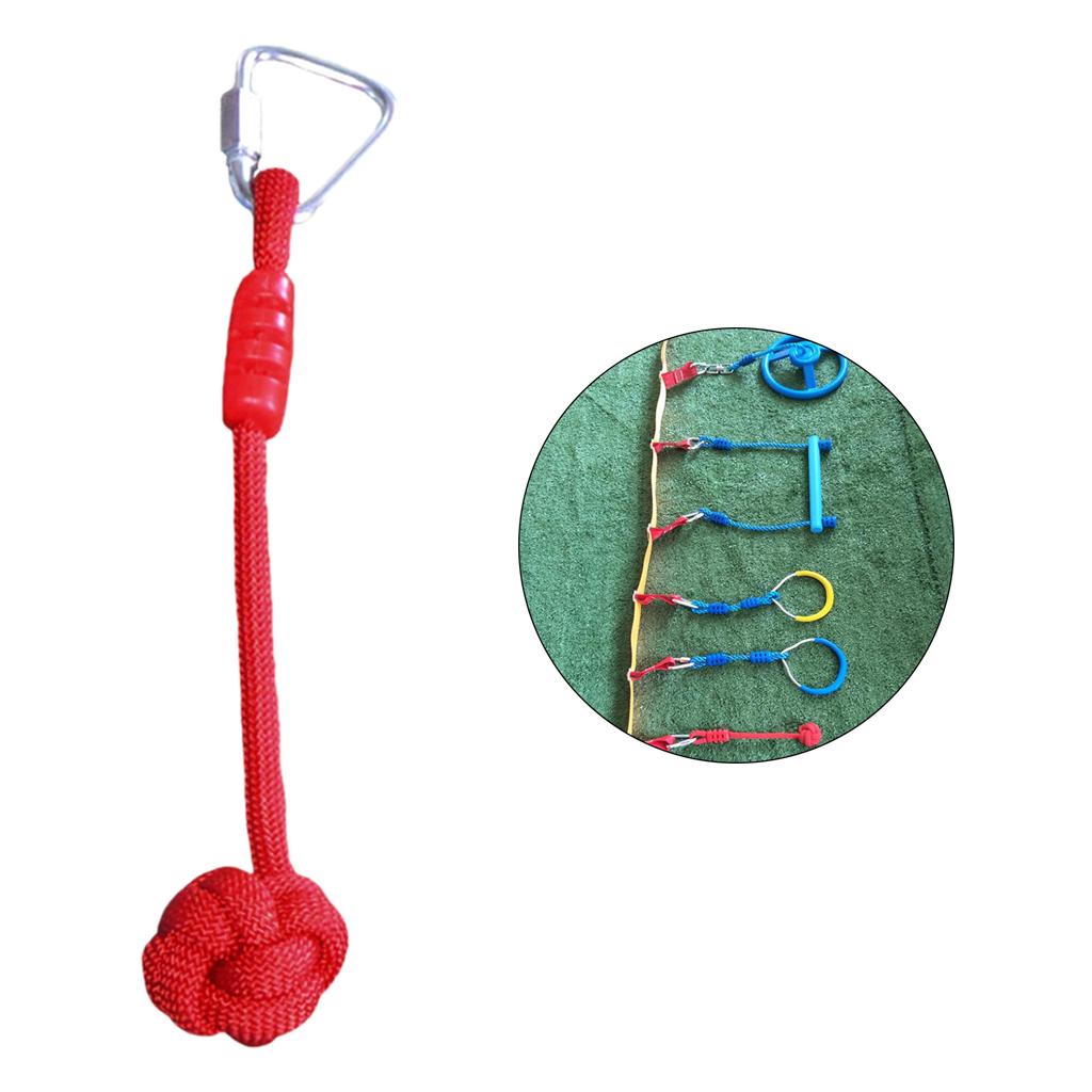 حبل أرجوحة مع مقابض على شكل قب - مراجعة Kids Outdoor Monkey Bars وسعره