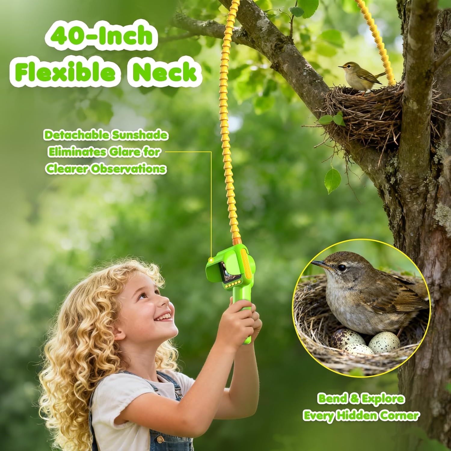 منظار داخلي للأطفال، كاميرا فح - مراجعة Kids Outdoor Education وسعره