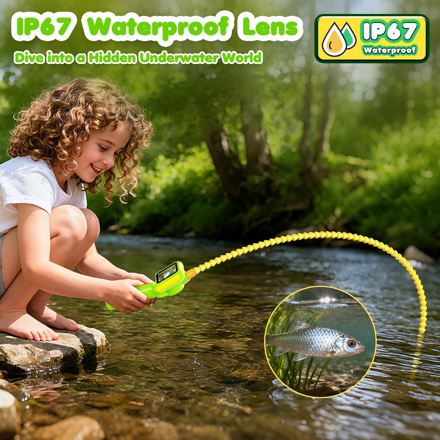 منظار داخلي للأطفال، كاميرا فح - مراجعة Kids Outdoor Education وسعره