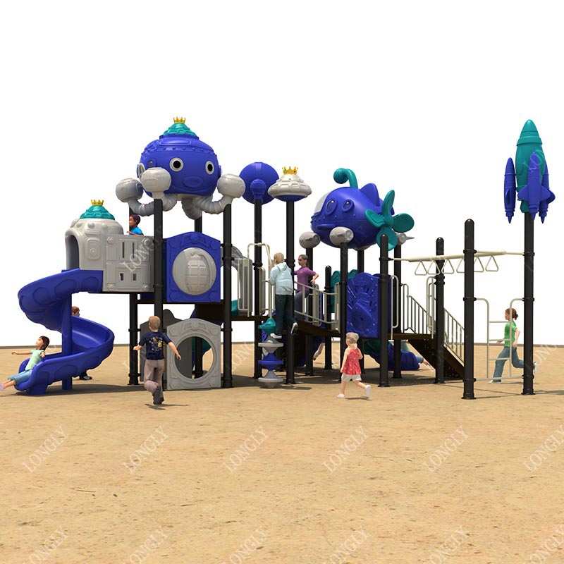 معدات ملعب بلاستيكية للأطفال ب - مراجعة Kids Outdoor Monkey Bars وسعره