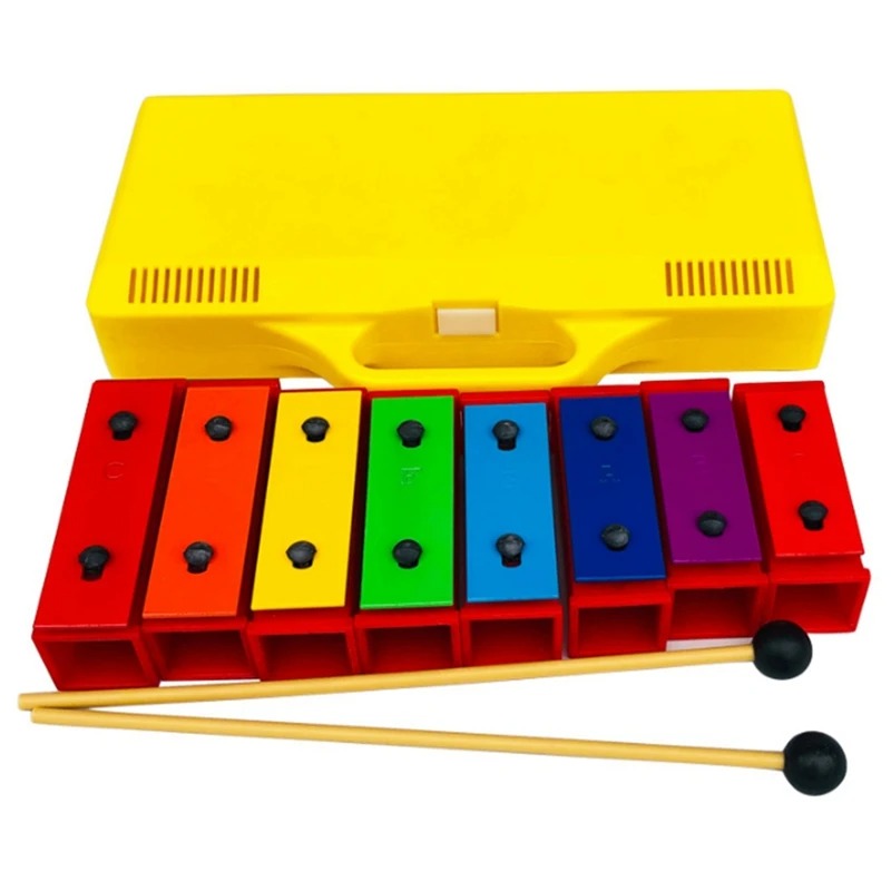 أجراس الرنان المحمولة 8 ملاحظا - مراجعة Kids Outdoor Xylophone وسعره