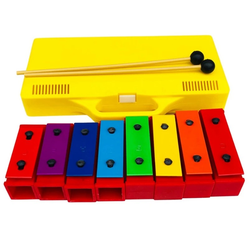 أجراس الرنان المحمولة 8 ملاحظا - مراجعة Kids Outdoor Xylophone وسعره