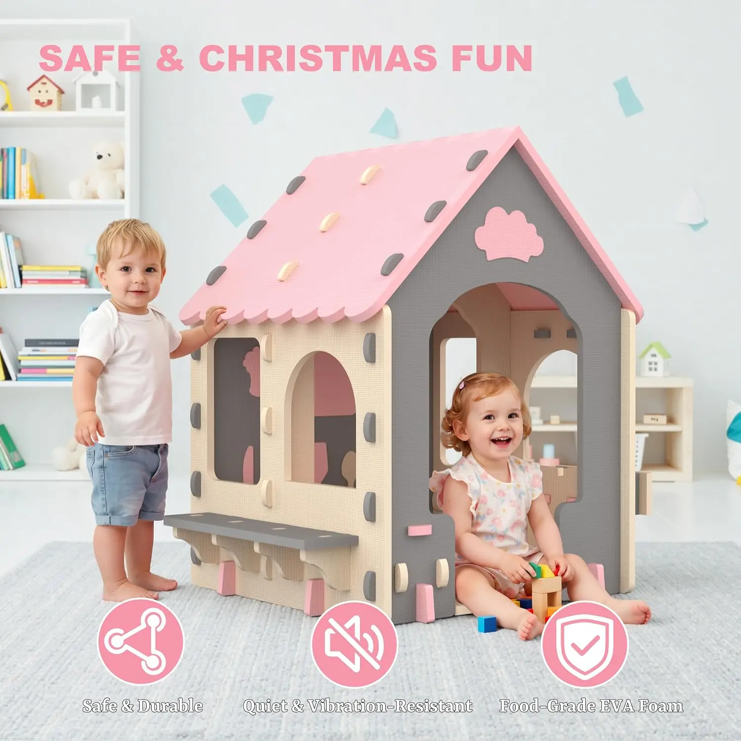 بيت لعب للأطفال بتصميم مطبخ، م - مراجعة Kids Outdoor House With Kitchen وسعره